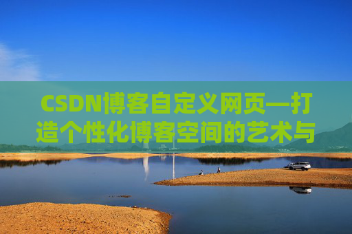 CSDN博客自定义网页—打造个性化博客空间的艺术与技巧